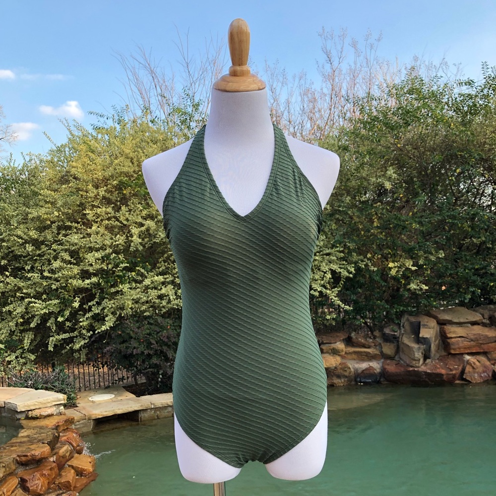 Kona Sol Green Swimsuit